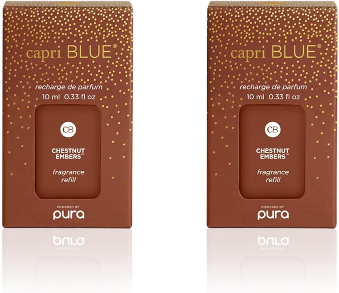 Capri Blue Pura Diffuser Refills – Luxury Home Fragrance – Long Lasting Oil (Pack of 2)