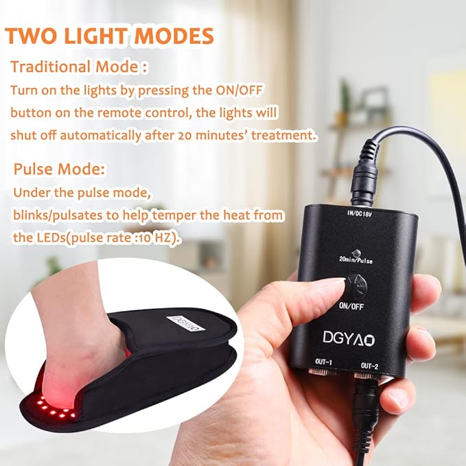 DGQY Upgraded Red Infrared Light Therapy