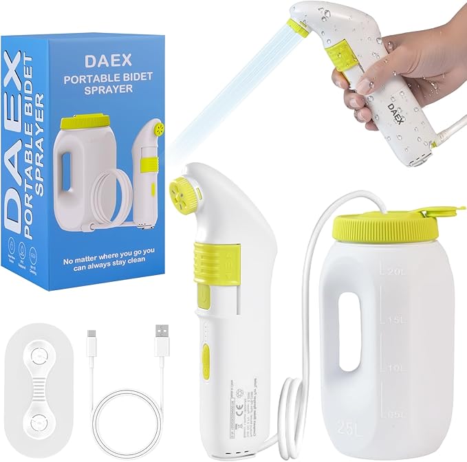 Portable Bidet for Travel，Handheld Electric Bidet Sprayer
