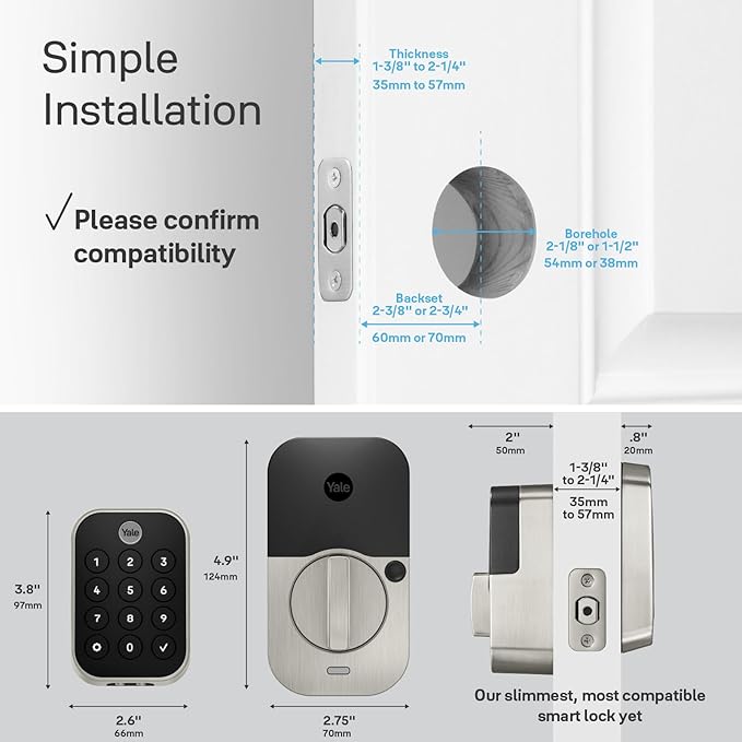 Yale Assure Lock 2 with Bluetooth – Oil Rubbed Bronze Smart Lock