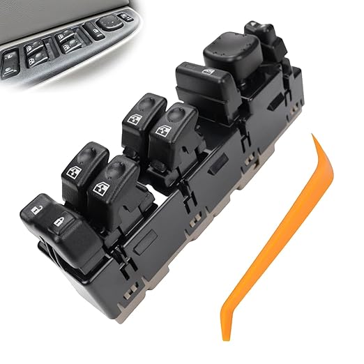 Flecto Master Power Window Switch Driver Side 15883323