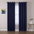 ChrisDowa Grommet Blackout Curtains