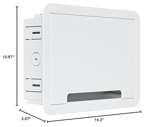 ECHOGEAR 9" in-Wall TV Media Box