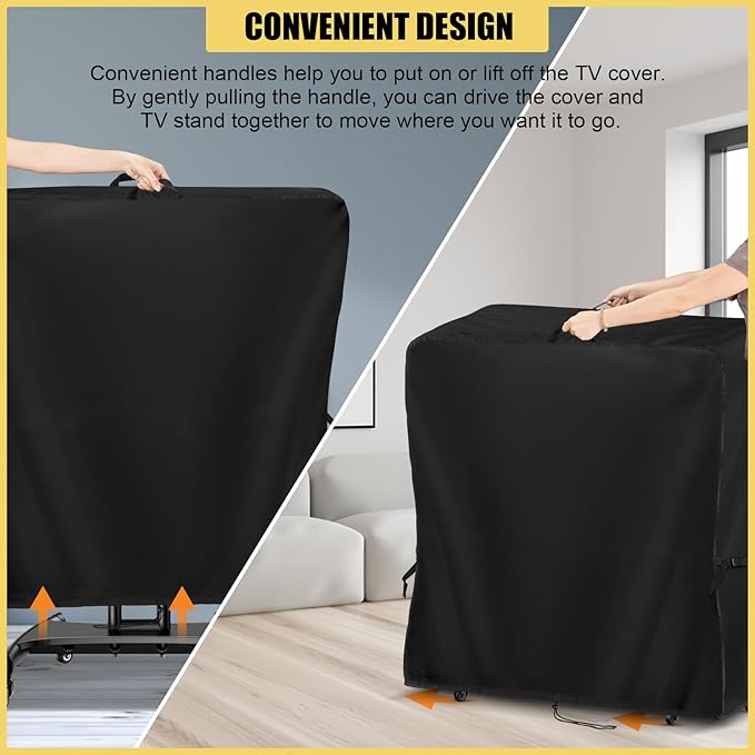Hdenmist Outdoor TV Cover 38 Inch Weatherproof, Waterproof Outdoor TV Stand