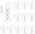 Copkim 20 Pack 3 Outlet Power Strip Extension Cord