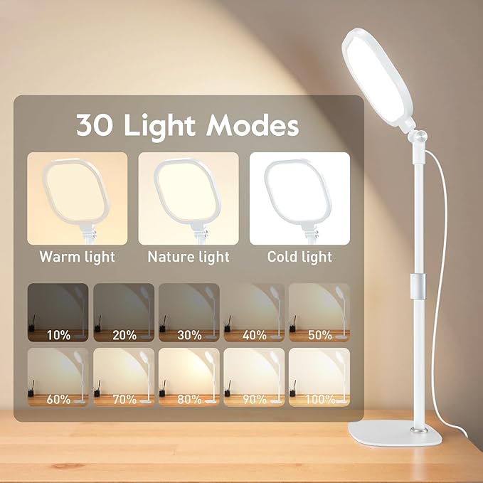 White 1Pack Video Conference Lighting