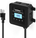 briidea Electricity Usage Monitor, 4-Outlet Power Consumption Watt Voltage Amp