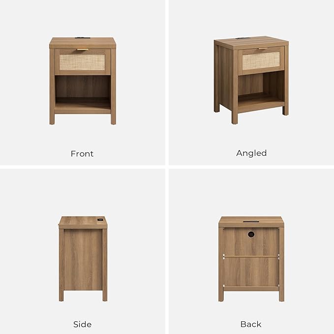 SICOTAS Nightstands Set of 2