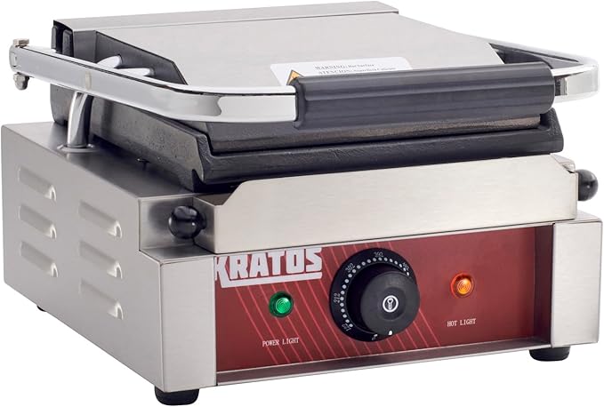 Kratos Commercial Electric Panini Sandwich Grill