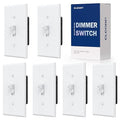 ELEGRP Digital Toggle Dimmer Switch (6 Pack)