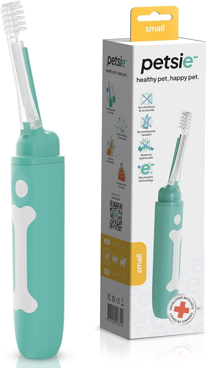 Dog Toothbrush | Innovative Eletrolytic Technology | Improves Oral Health &