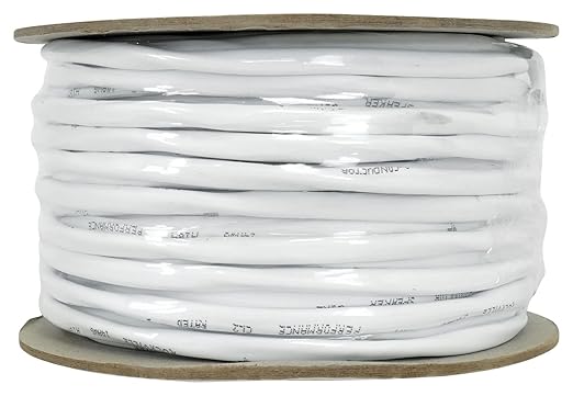 Rockville CL14-100-2 14 AWG 100ft Speaker Wire, CL2 Rated, 70V/100V Compatible