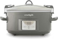 Crock-Pot Locking Lid 6qt Cook and Carry Programmable Slow Cooker Moonshine
