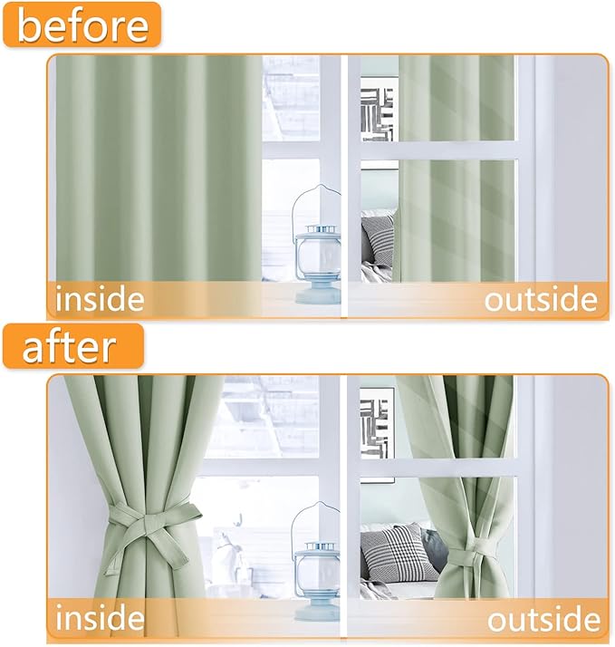 Hiasan Grommet Blackout Curtains
