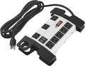 Heavy Duty Power Strip with USB, Workshop 8 Outlet Surge Protector 2700 Joules