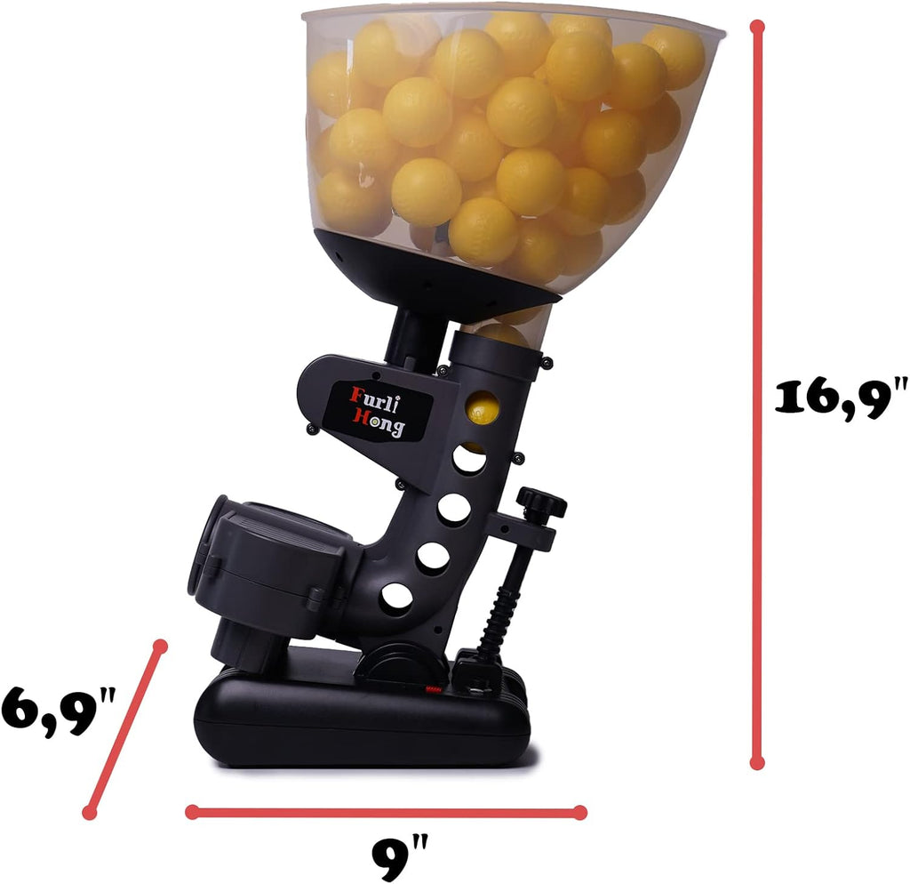 Furlihong 692BH Baseball Pitching Machine, Includes 60 pcs Balls