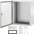 VEVOR NEMA Steel Enclosure, IP66 Waterproof & Dustproof, Outdoor/Indoor