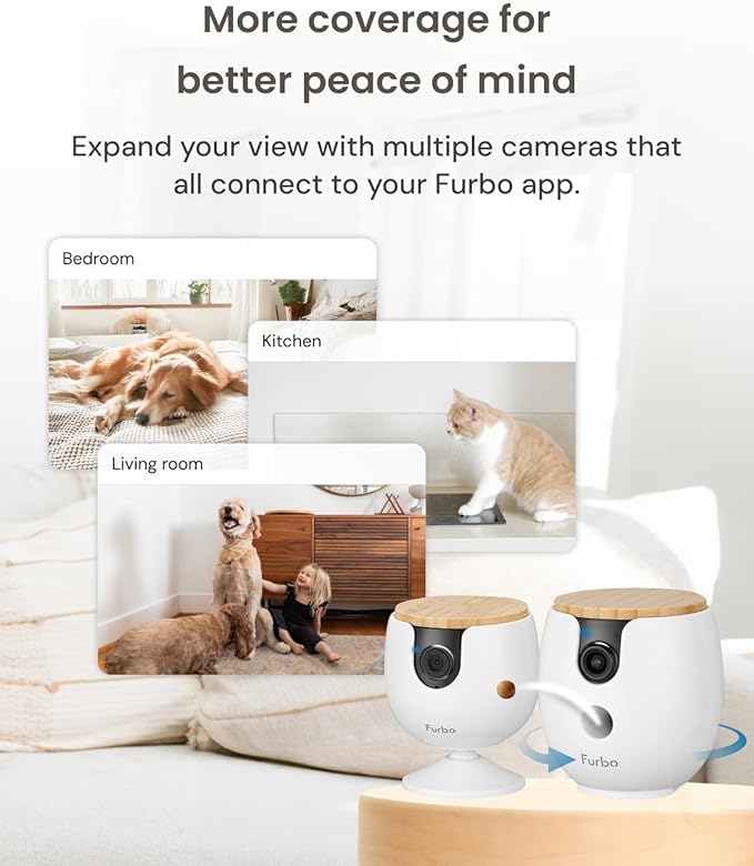 Furbo: Pet Safety Alerts, Dog & Cat Cameras
