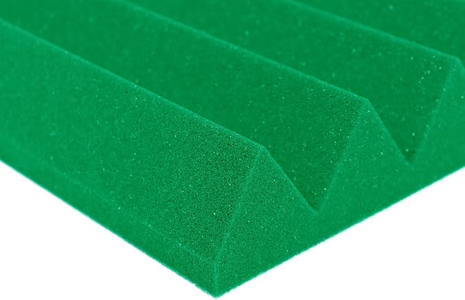 Foam Factory Inc 24 Pack Color Acoustic Foam Panel Studio Soundproofing Wedge