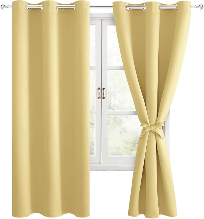 Hiasan Room Darkening Window Curtains