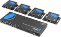 OREI 4K 1x4 HDMI Extender Splitter Over CAT6/7 Ethernet Cable Up to 4K@30Hz