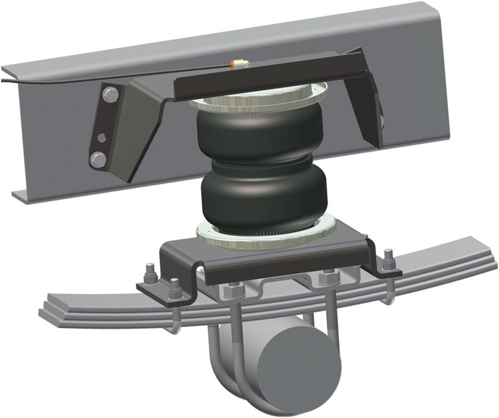 air lift 57131 loadlifter 5000 air spring suspension, side view
