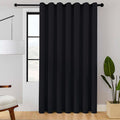 ChrisDowa Room Divider Curtain 96 Inches Long, Wide Blackout Sliding Door