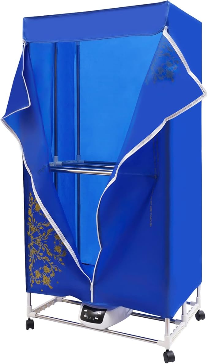 Clothes Dryer, Portable Travel Mini 1500W Dryer Machine 66.14lb Capacity