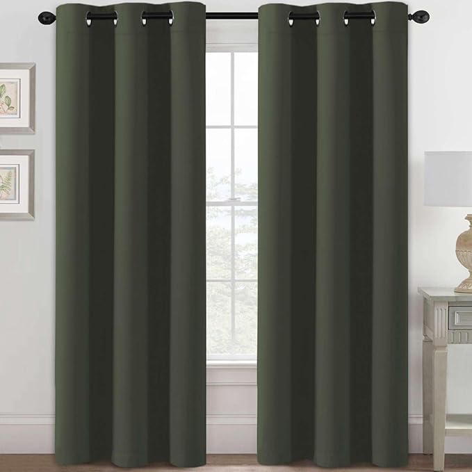 H.VERSAILTEX Blackout Curtains for Bedroom Thermal Insulated Room Darkening