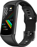 Fitness Tracker with Heart Rate Blood Oxygen Blood Pressure Monitor Sleep Tracker Activity Trackers