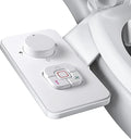 SAMODRA Bidet Attachment, Non-Electric Cold Water Bidet Toilet Seat Attachment