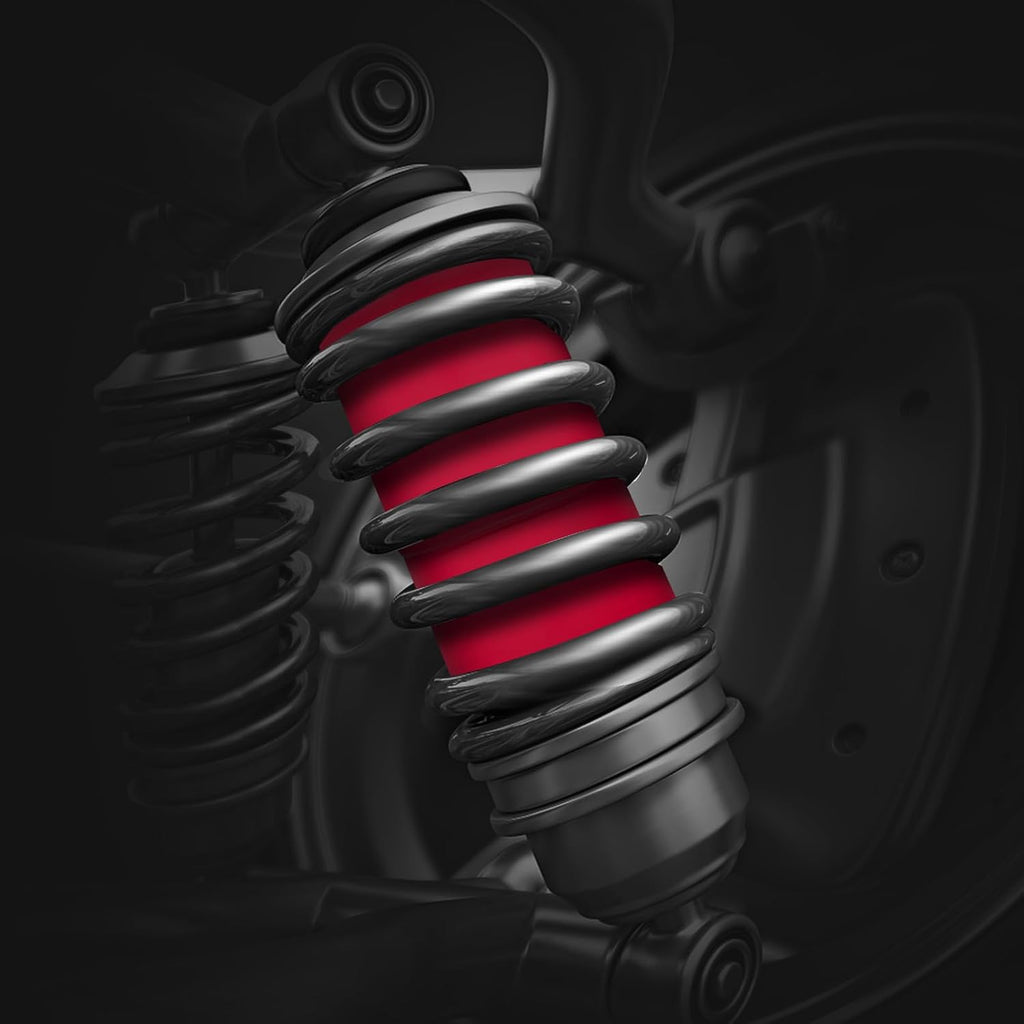 rear air spring bag suspension kits for ram shown in use