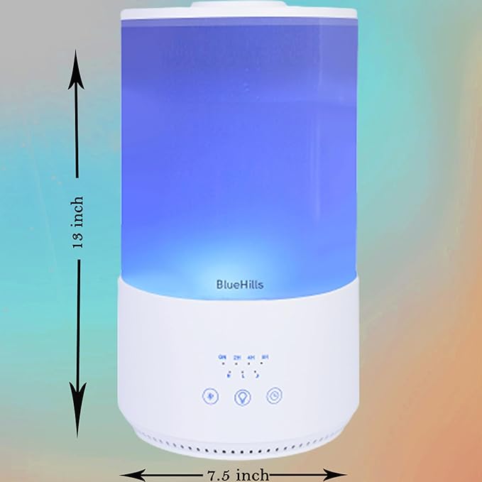 BlueHills Premium 4000 ml Tall Essential Oil Diffuser 4L 4 Liter 50 Hour Run