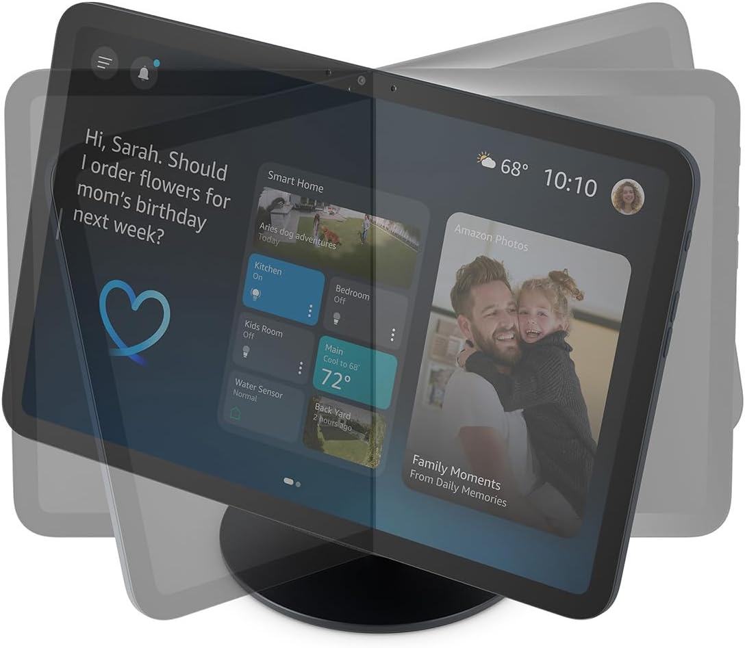 Amazon Adjustable Stand | Designed for Amazon Echo Show 8 & 11 (2025 releases, sold separately) | Graphite
