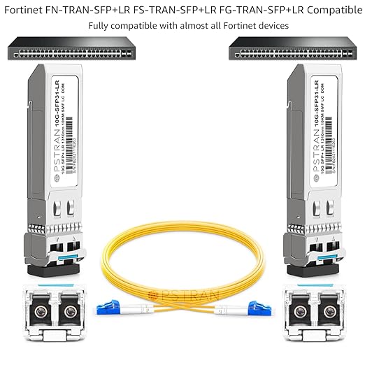 OPSTRAN 10GBASE-LR SFP+ Optical Transceiver Module Compatible (4 Pack)