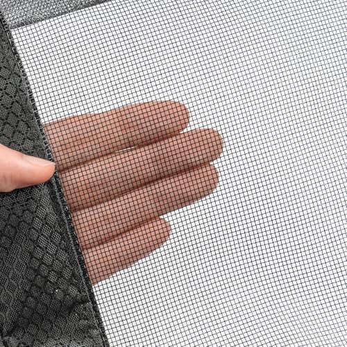 Heavy Duty Garage Screen Door for 1 Car Garage Pull Down, LOVIGA 8×7FT Magnetic Fiberglass Garage Door Screen Garage Net Screen with Magnet, Tear-Resistant, Easy Assemble, Fine Mesh Keep Bugs Out