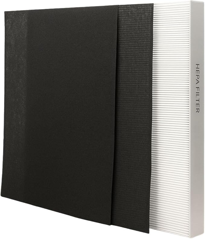 Nispira True HEPA Filter Replacement Set Compatible