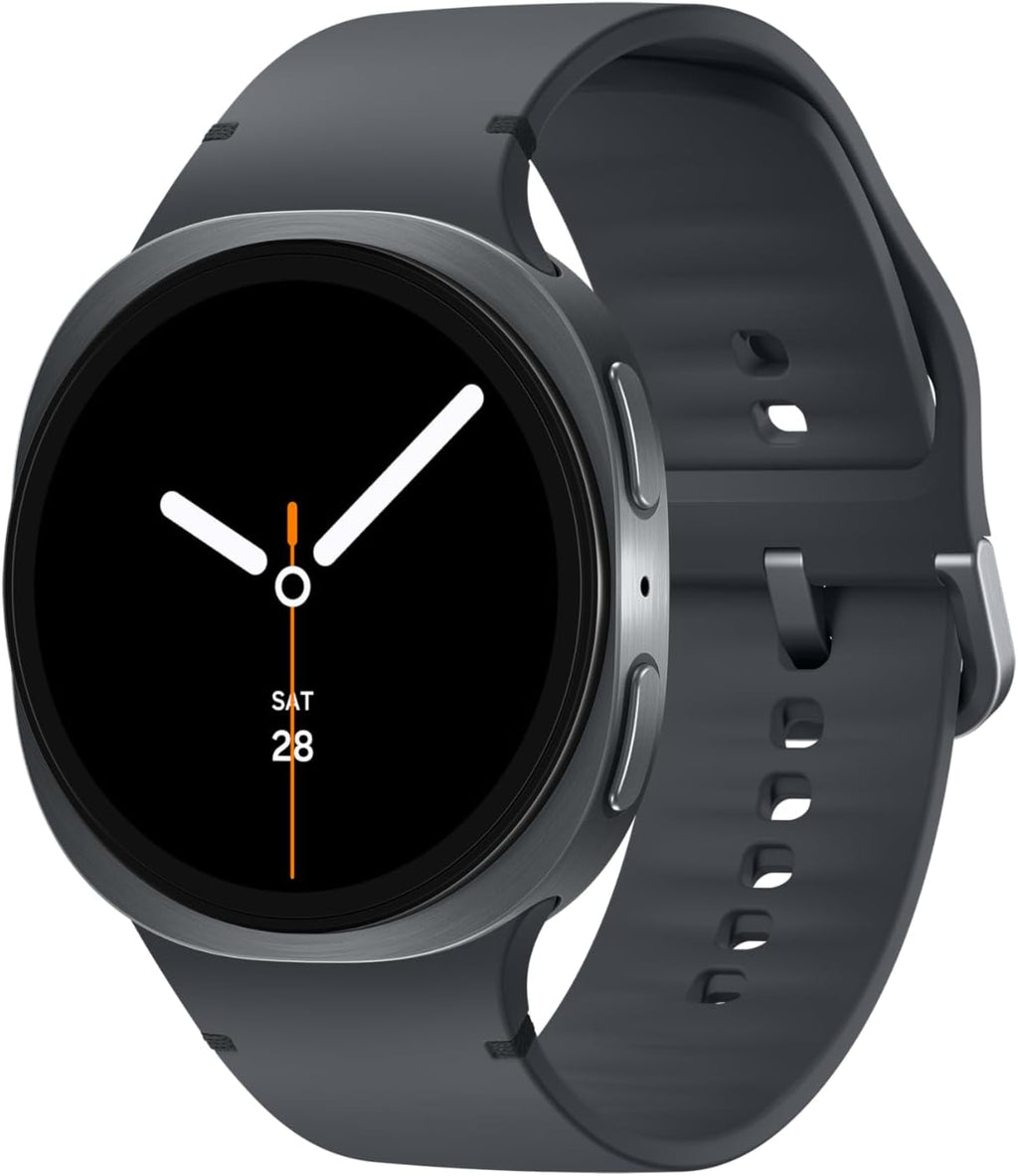 Samsung Galaxy Watch 8 | 44mm | AI Smartwatch w/ 1.47" AMOLED, Wear OS 6, Wi-Fi, Bluetooth, Heart Rate, GPS Fitness Tracker | IP68, MIL-STD-810H | International Model L330 | w/Fast Charger, Graphite