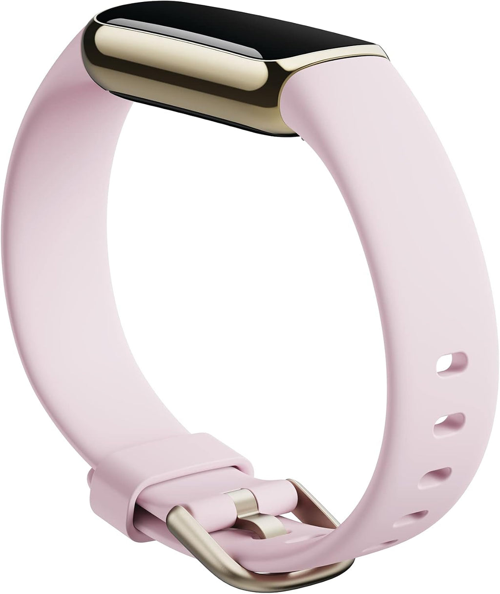 fitbit luxe special edition fitness and wellness tracker, front angle view