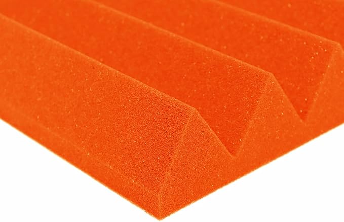 Foam Factory Inc 24 Pack Color Acoustic Foam Panel Studio Soundproofing Wedge