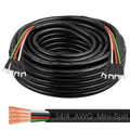 MOOKEERF 14/4 AWG Mini-Split Cable - 30FT 14 AWG 4 Conductor Control Cable 300V