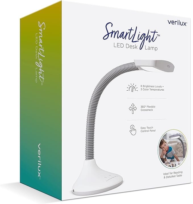 Verilux SmartLight Full Spectrum LED Desk Lamp