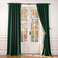Lazzzy Velvet Blackout Curtains Thermal Insulated Room Window Drapes Super Soft