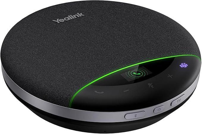 Yealink Bluetooth Speakerphone SP96 Support Daisy-Chain 26H Talk Time Teams