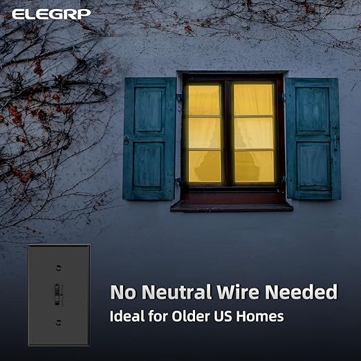 ELEGRP Digital Toggle Dimmer Switch (6 Pack)