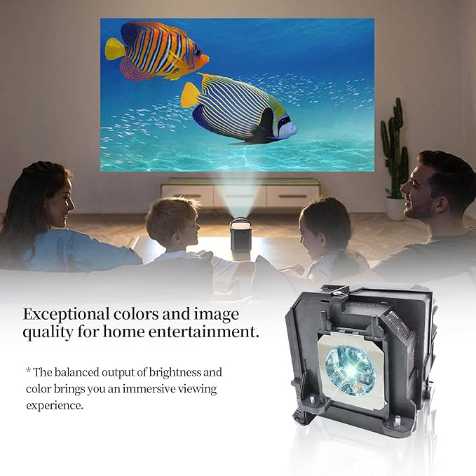 SORNEICDR EL PLP80 Replacement Projector Lamp Bulb Compatible