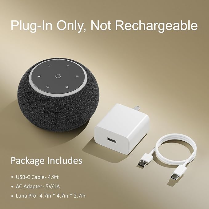 Hotmoon Alarm Clock with Sound Machine