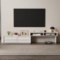 YQJJGL Solid Wood TV Stand for TVs up to 65 Inch， Walnut TV Stand