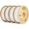 ELEGOO Rapid PLA Plus Filament 1.75mm White 4KG, PLA+ 3D Printer Filament