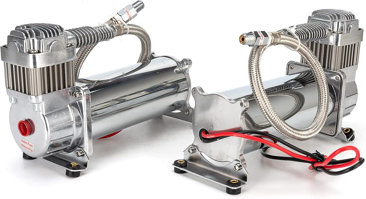 chrome 580 air compressors system kit 5 gal, package contents